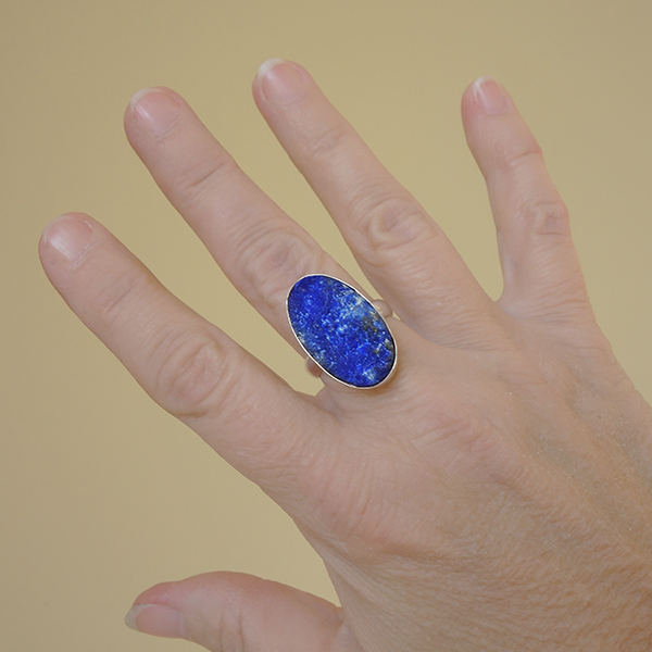 Lift Your Hands to the Heavens: raw lapis lazuli