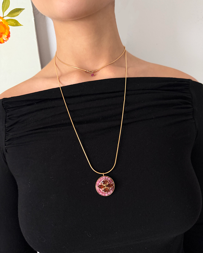 RAFFLE TICKET: WIN this Sapphire and Tourmaline necklace
