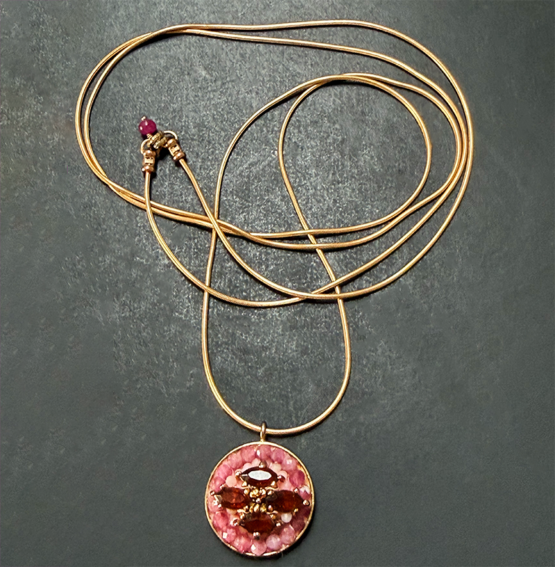 RAFFLE TICKET: WIN this Sapphire and Tourmaline necklace