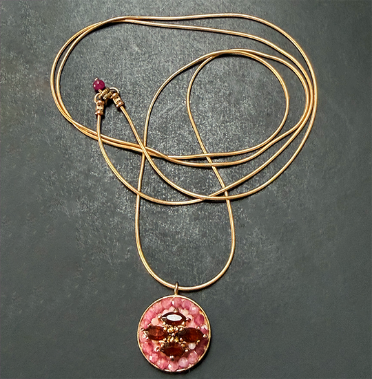 RAFFLE TICKET: WIN this Sapphire and Tourmaline necklace