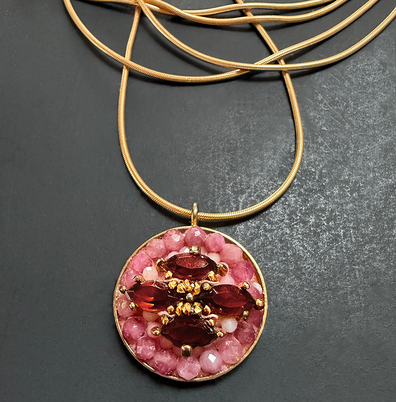 RAFFLE TICKET: WIN this Sapphire and Tourmaline necklace