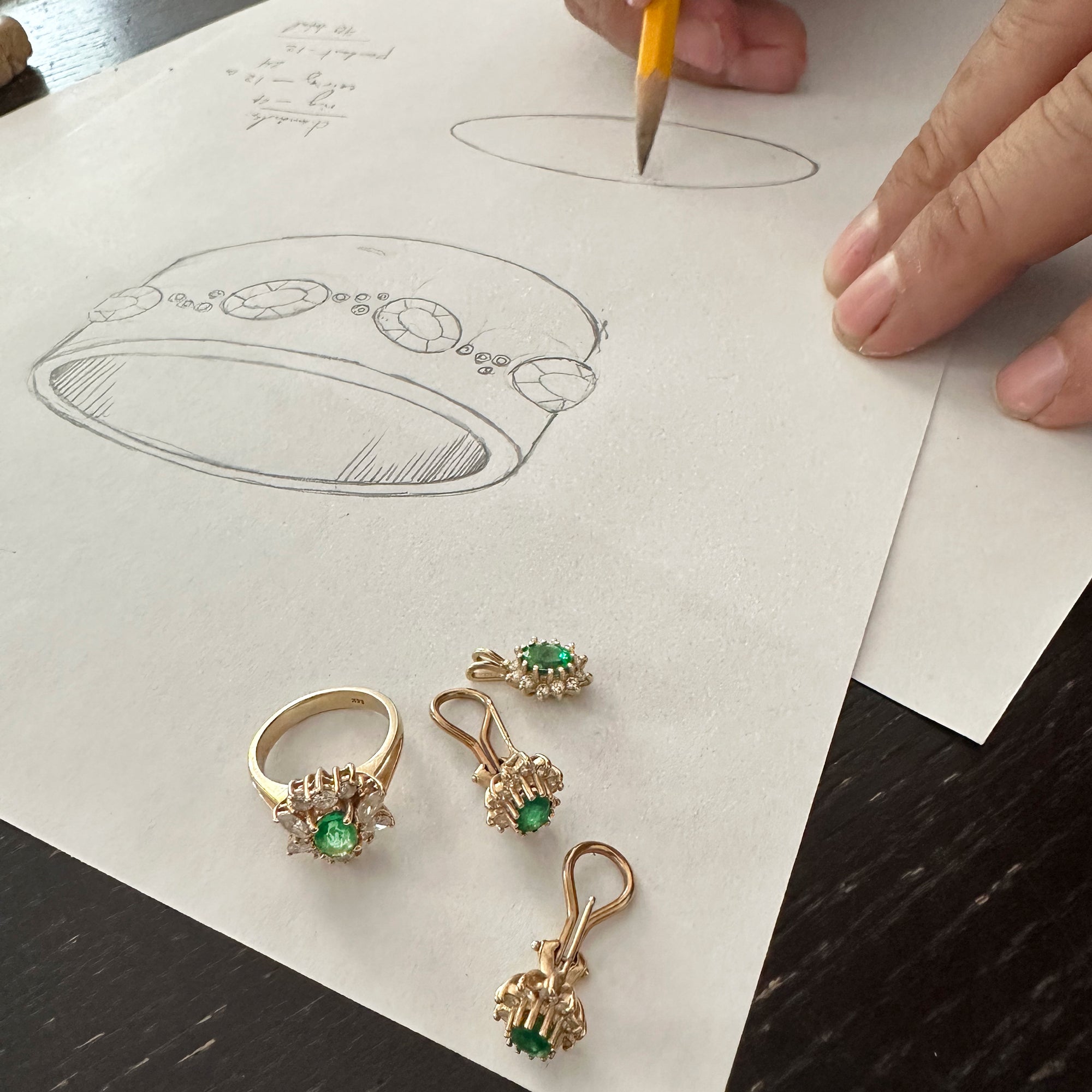 Emeralds and Diamonds from Him to Her