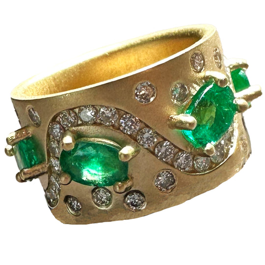 Emeralds and Diamonds from Him to Her