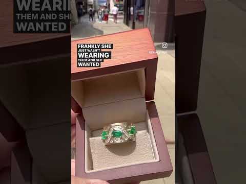 Emeralds and Diamonds from Him to Her
