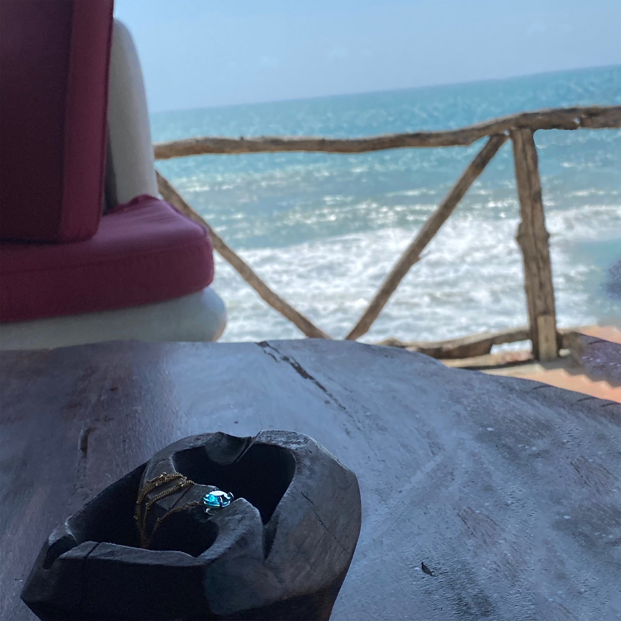 Caribbean Queen: paraiba tourmaline and gold necklace