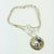 OXI Silver Necklace on Silver Box Chain
