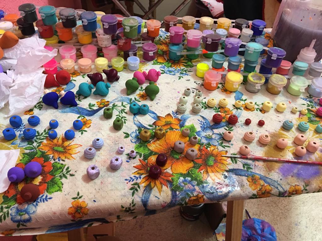 Tilcajete kyanite earring