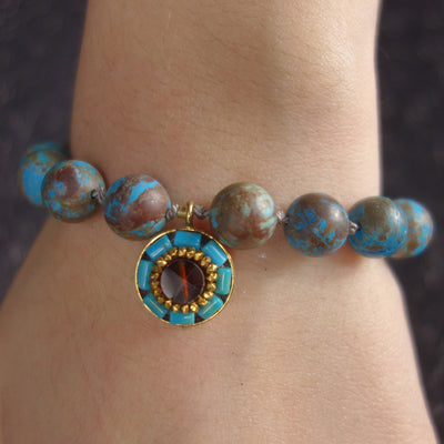 The Mission Turquoise mosaic bracelet