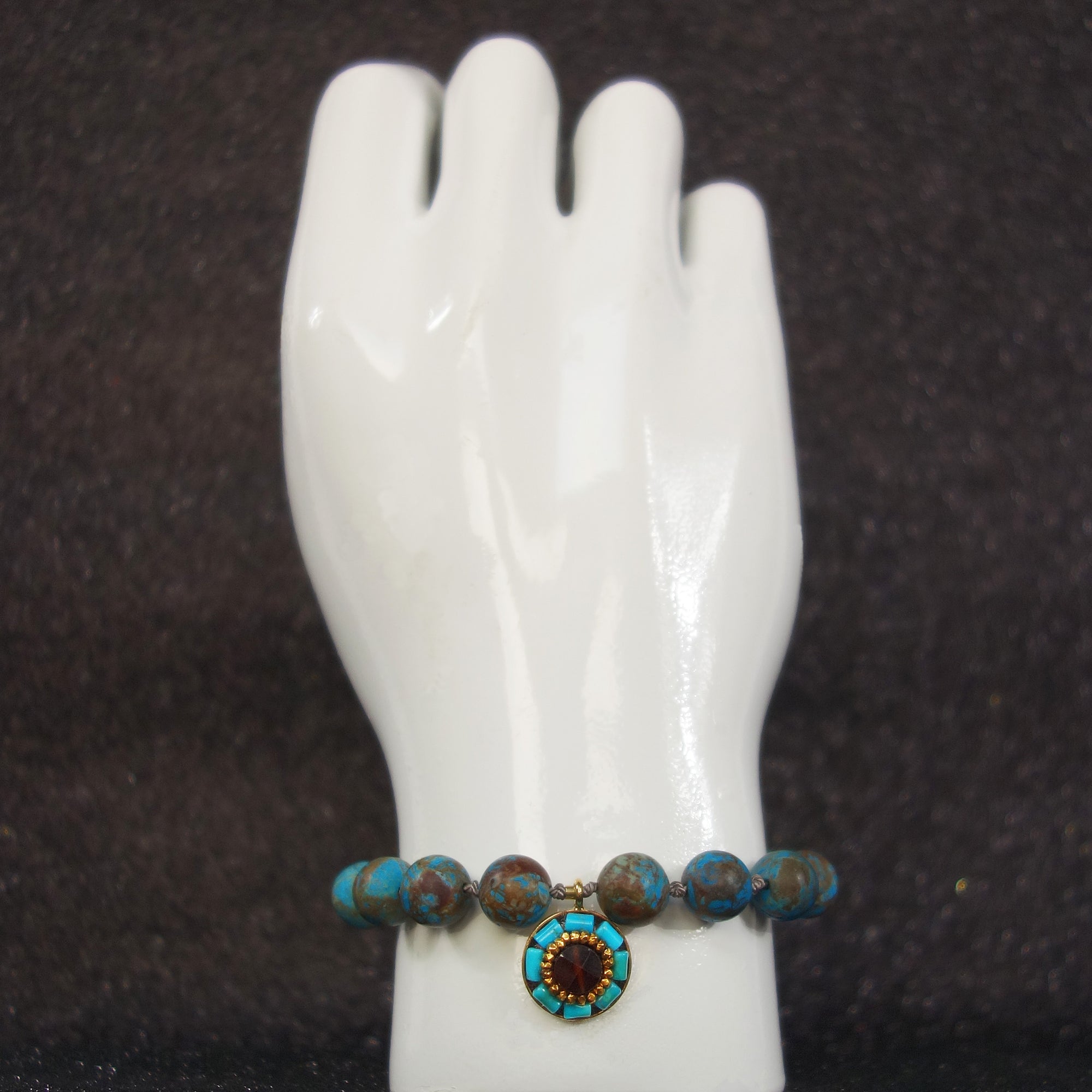 The Mission Turquoise mosaic bracelet