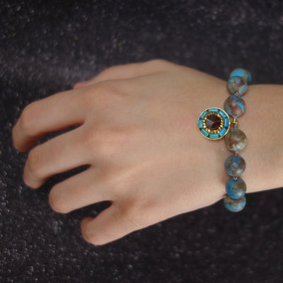 The Mission Turquoise mosaic bracelet