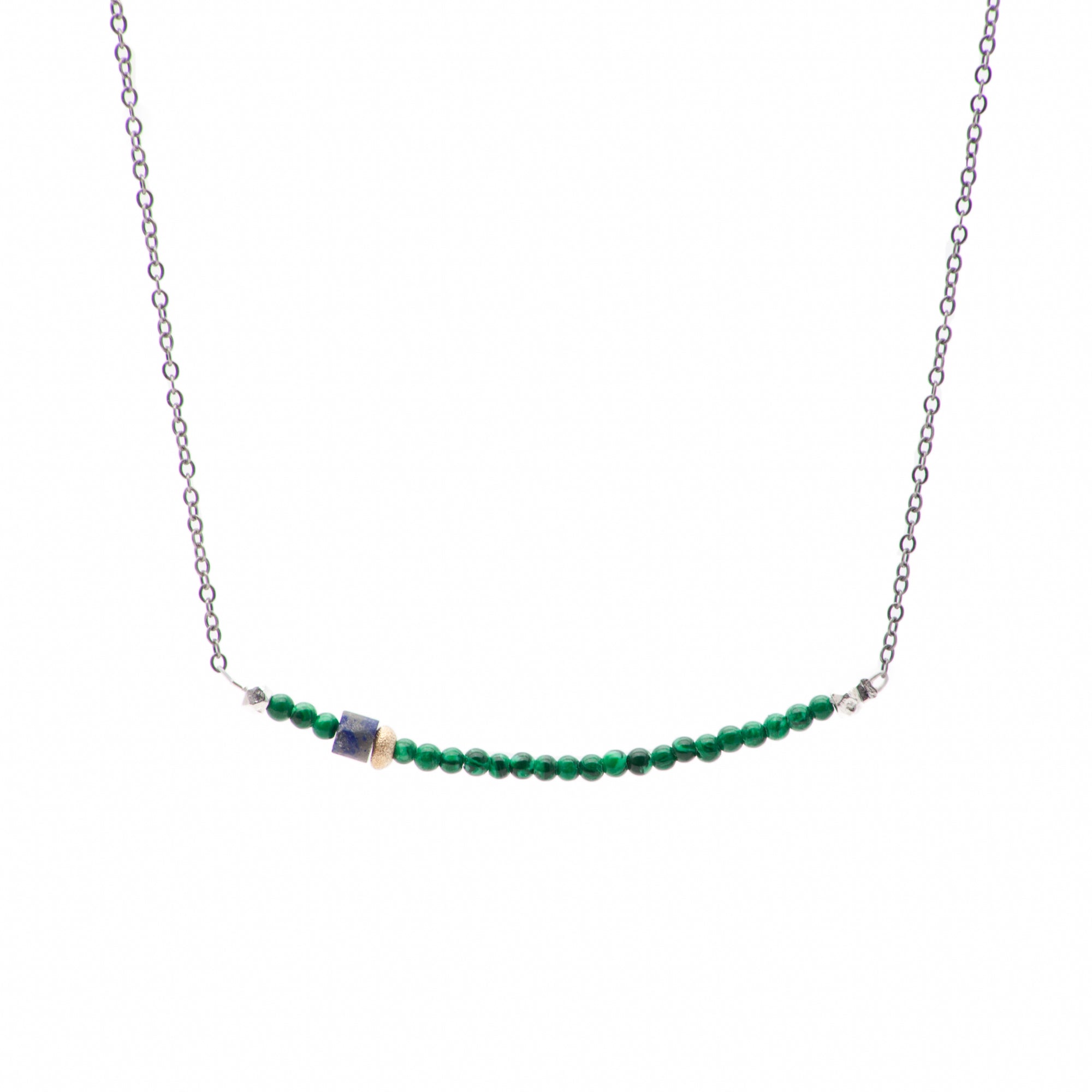 Bar Necklace in any color or gemstone you desire