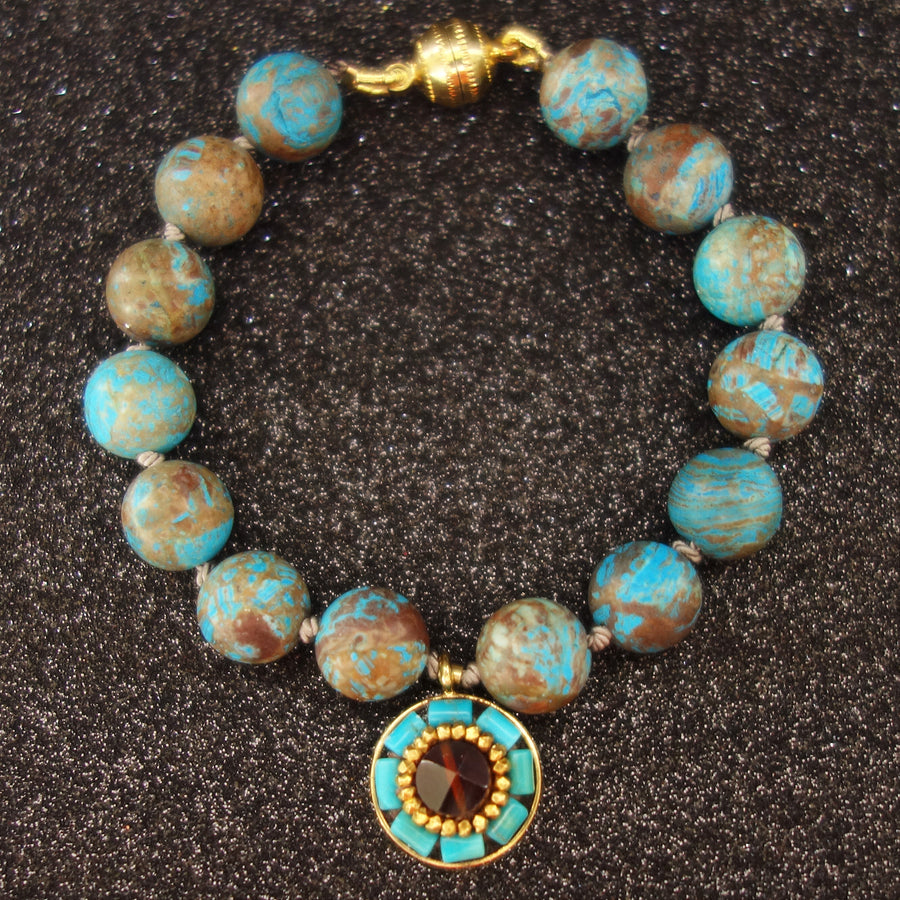 The Mission Turquoise mosaic bracelet