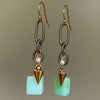 Clair de Lune Opal ear