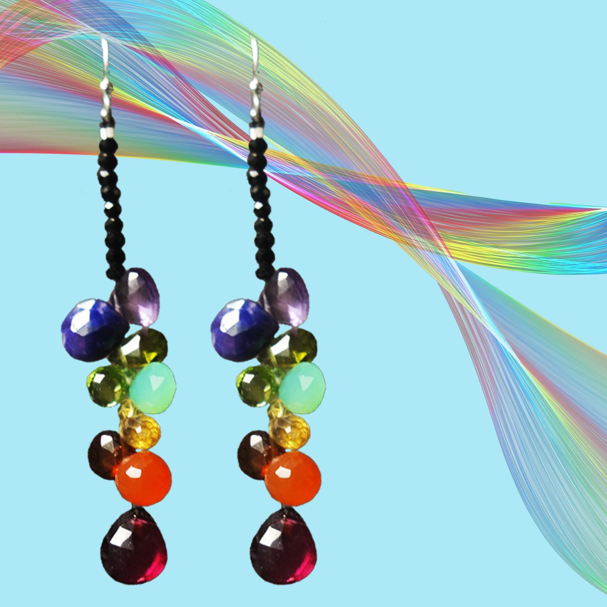 A Prayer for Becca briolette gems earring