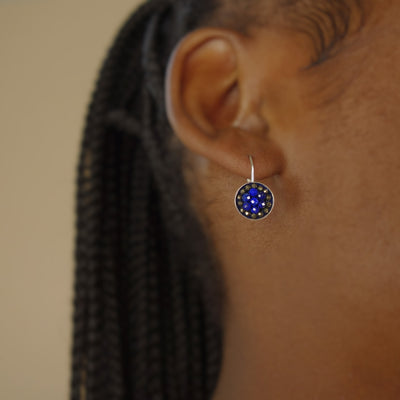 True Blue is my Love for You earring
