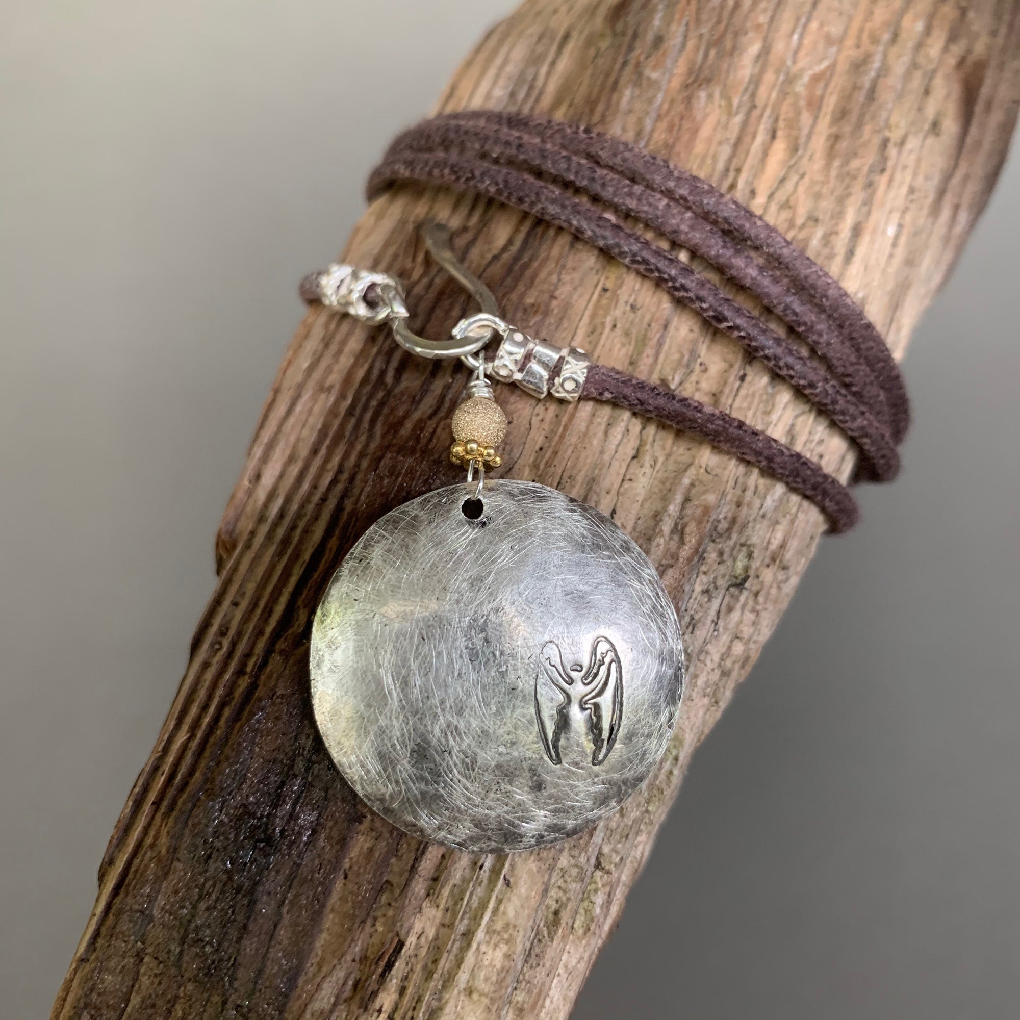 Angel Forever Foundation Hammered Silver (New)