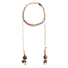 Wanderlust Murano glass and gold chain open necklace (Murano)