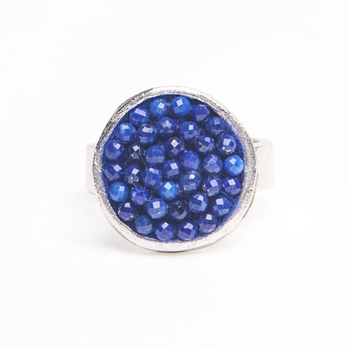 Iconic Faceted Lapis Lazuli Ring