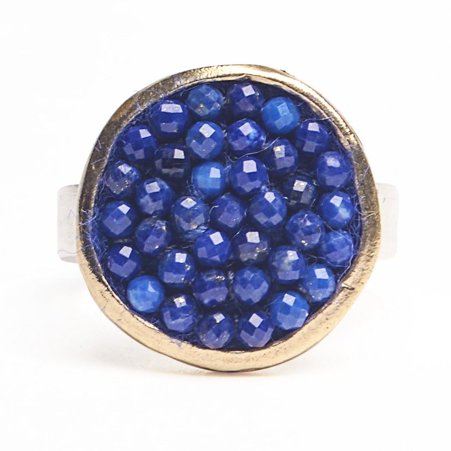 Iconic Faceted Lapis Lazuli Ring