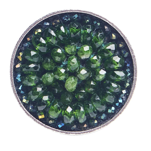 Chrome Diopside Iconic Mosaic Ring