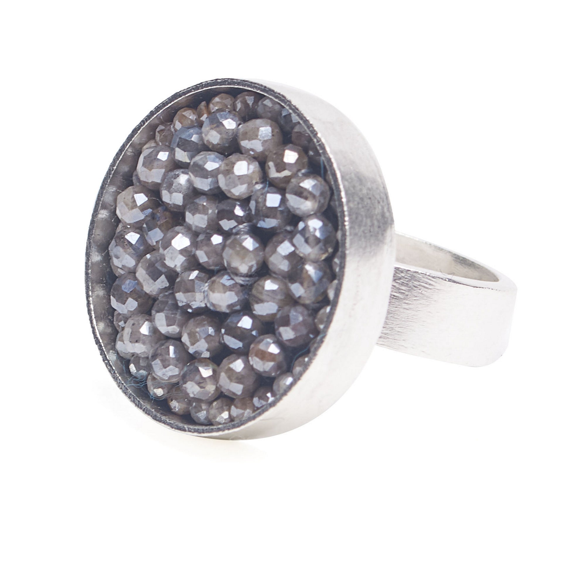 Labradorite Mosaic Iconic Ring