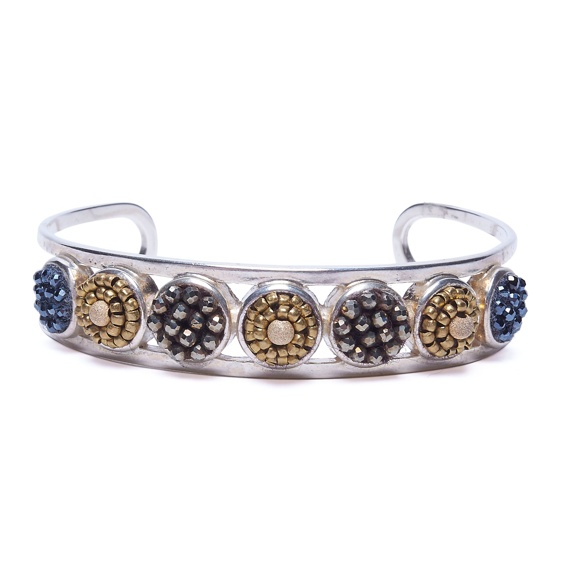 Midnight in Byzantium: Multi Mosaic Cuff