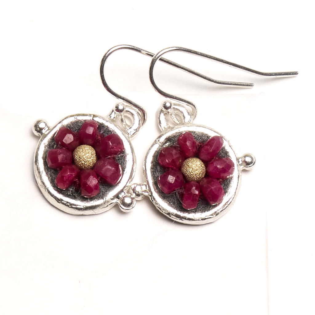 Darling Ruby Earrings
