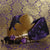 Regal Royal Purple amethyst and black tourmaline