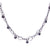 Fire & Ice Oxidized Silver Bracelet/Necklace (Ice)