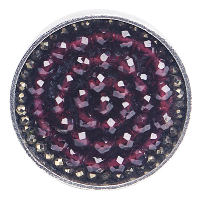 Garnet Iconic Mosaic Ring