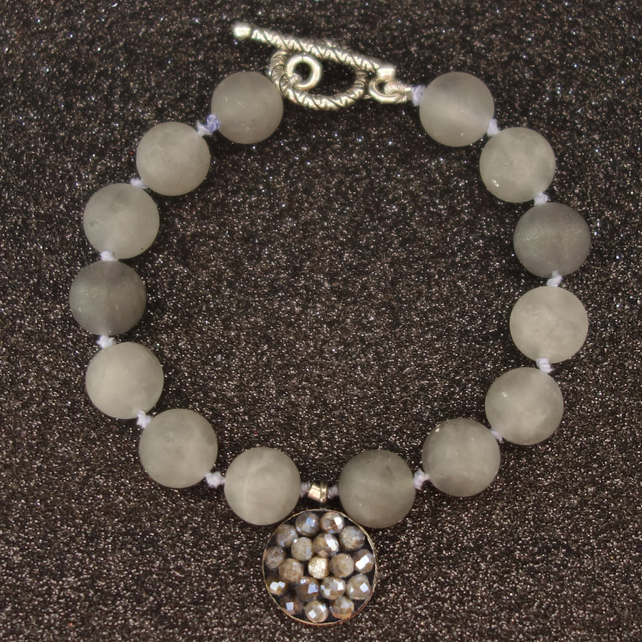 You are My Favorite Gypsy labradorite mosaic bracelet