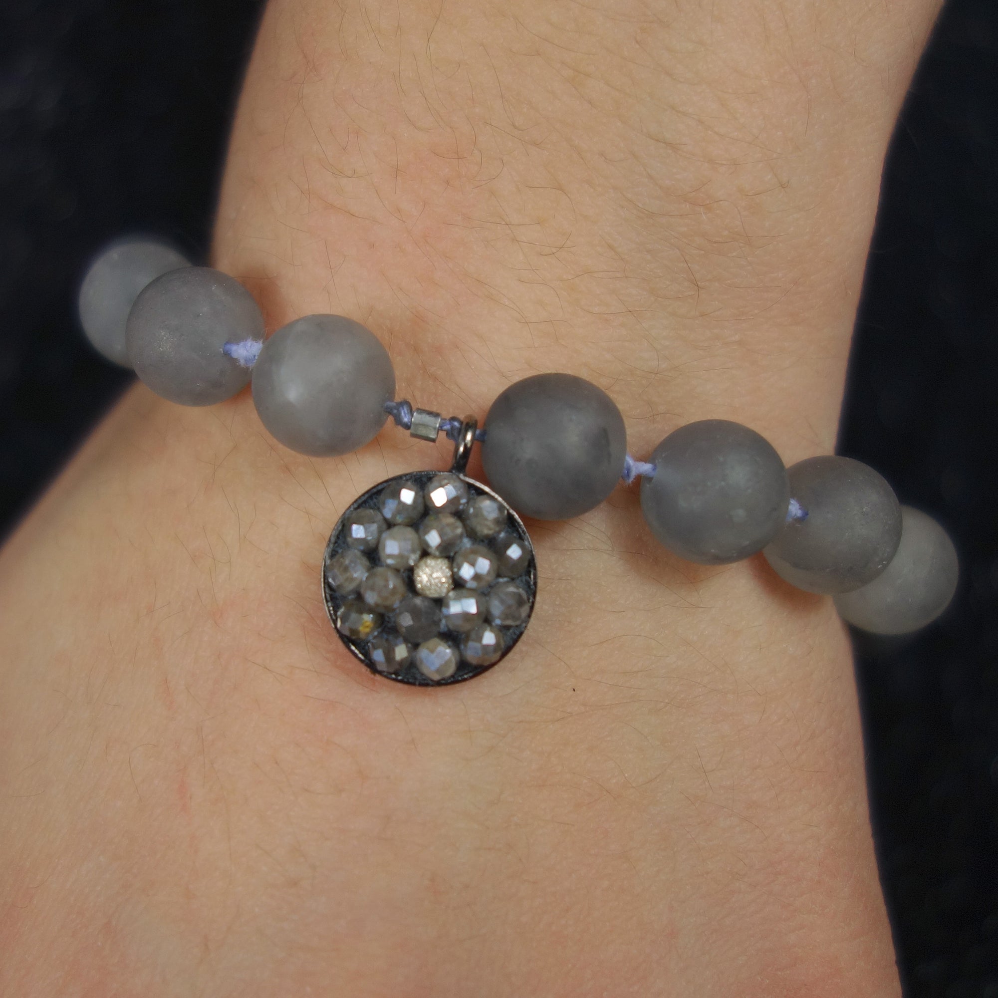 You are My Favorite Gypsy labradorite mosaic bracelet