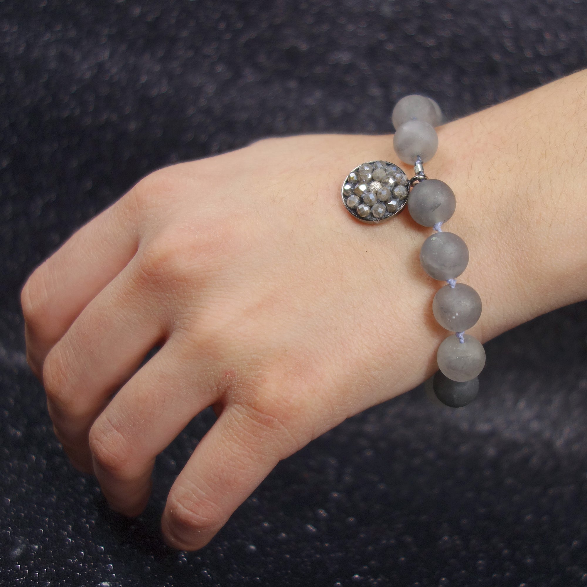 You are My Favorite Gypsy labradorite mosaic bracelet