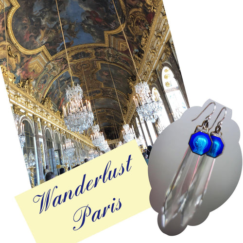 Chandelier Crystal and the Little Flower (Wanderlust Paris)