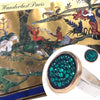 Iconic Malachite Mosaic Ring