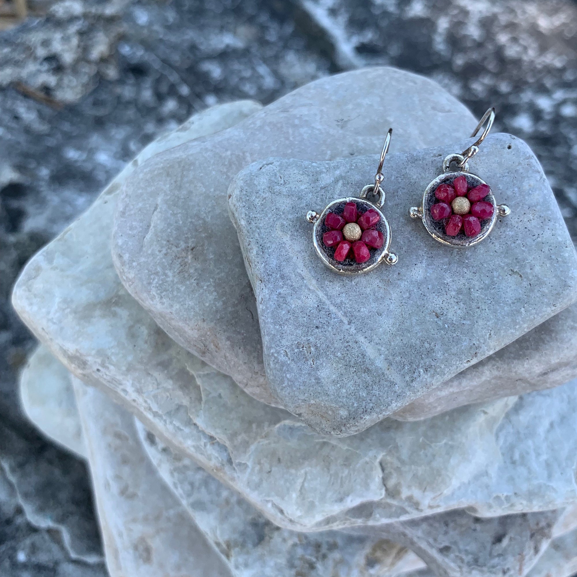 Darling Ruby Earrings