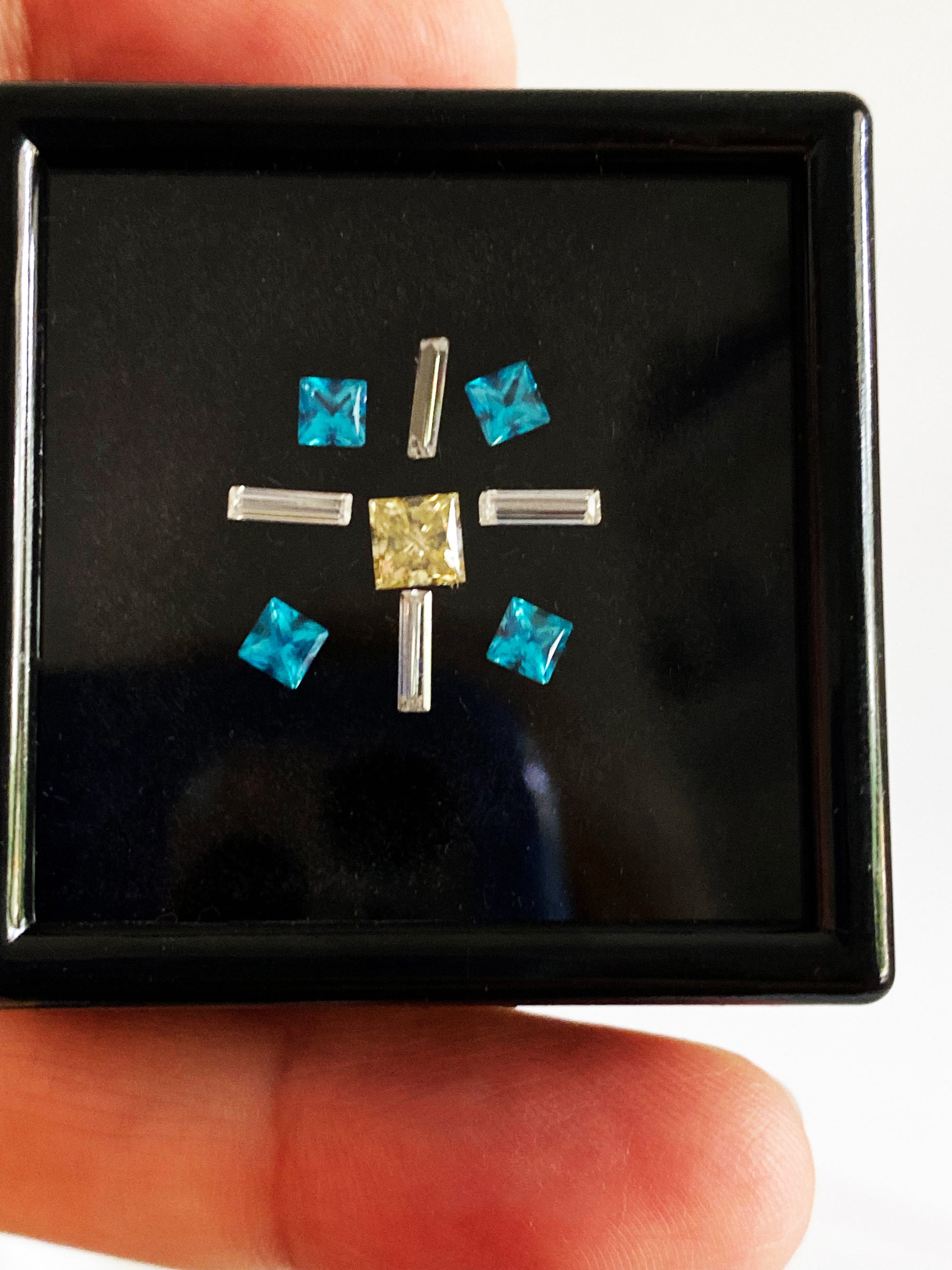 She Loved a Window, We Matched It: white gold + paraiba tourmaline