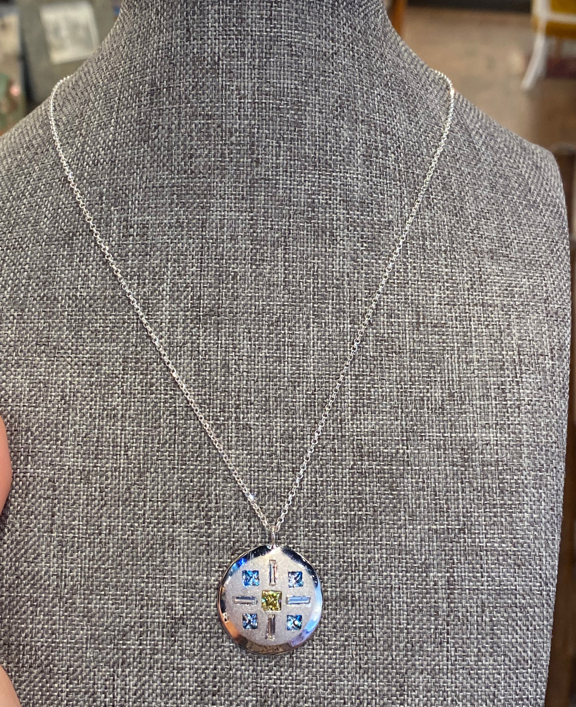 She Loved a Window, We Matched It: white gold + paraiba tourmaline