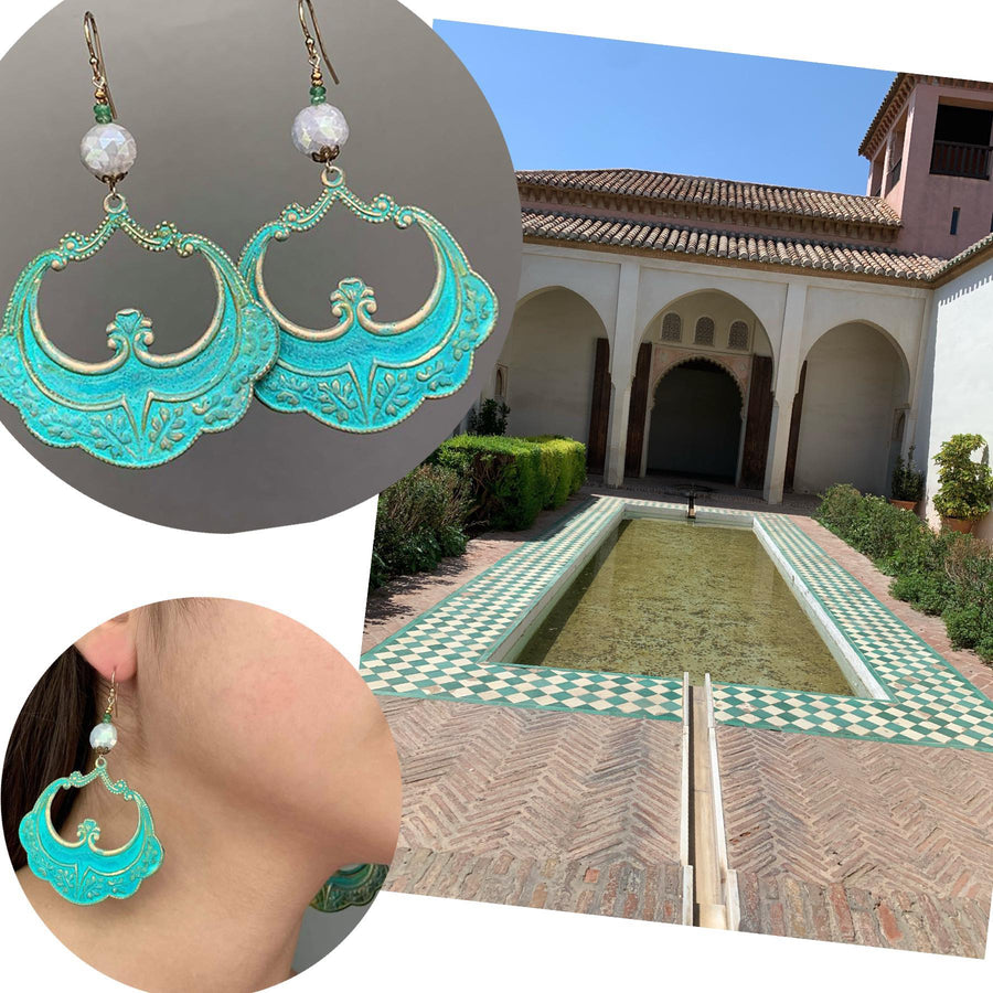 Alzaba Emeralds and Swirls