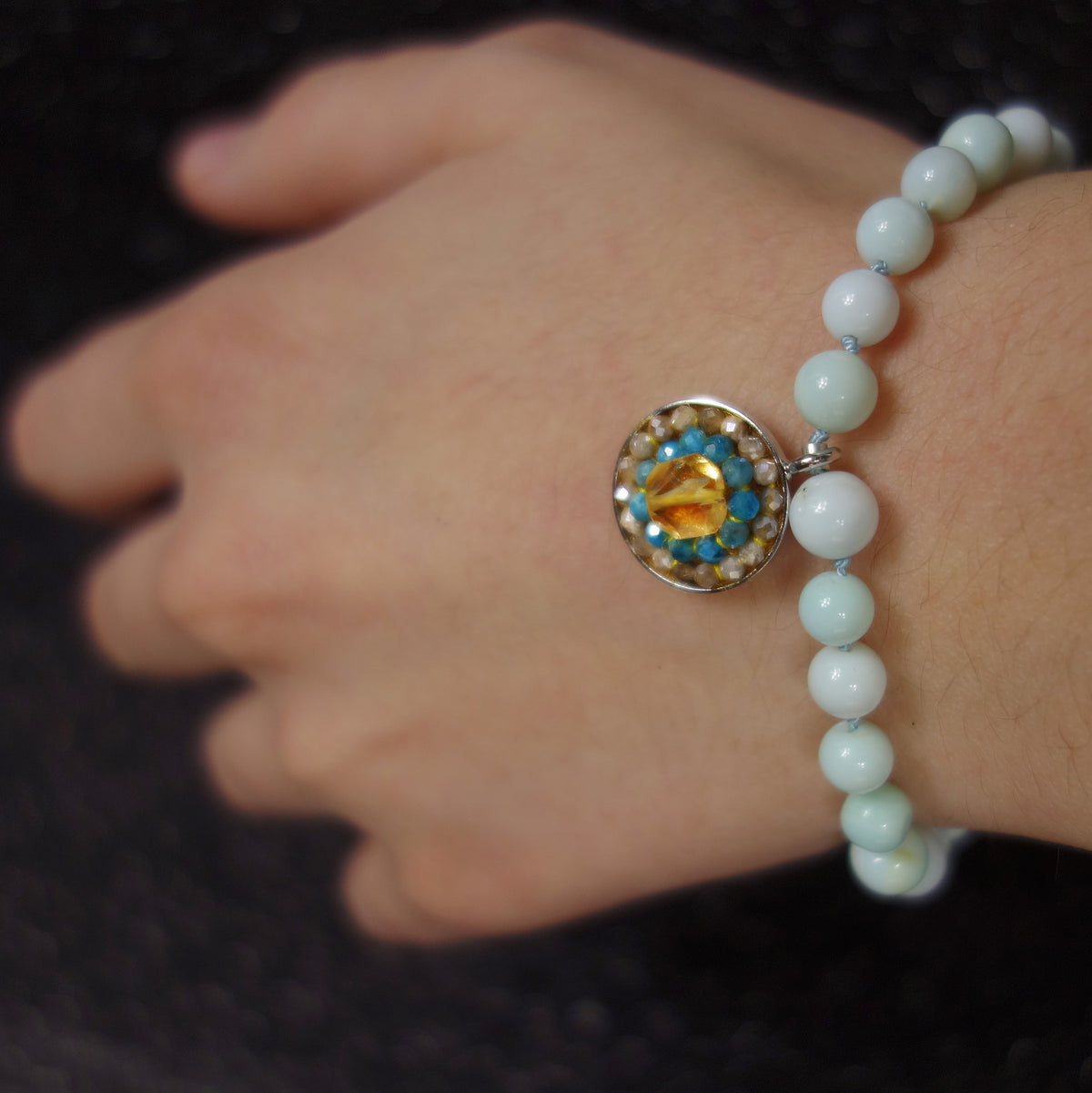 Opal Yumminess mosaic bracelet