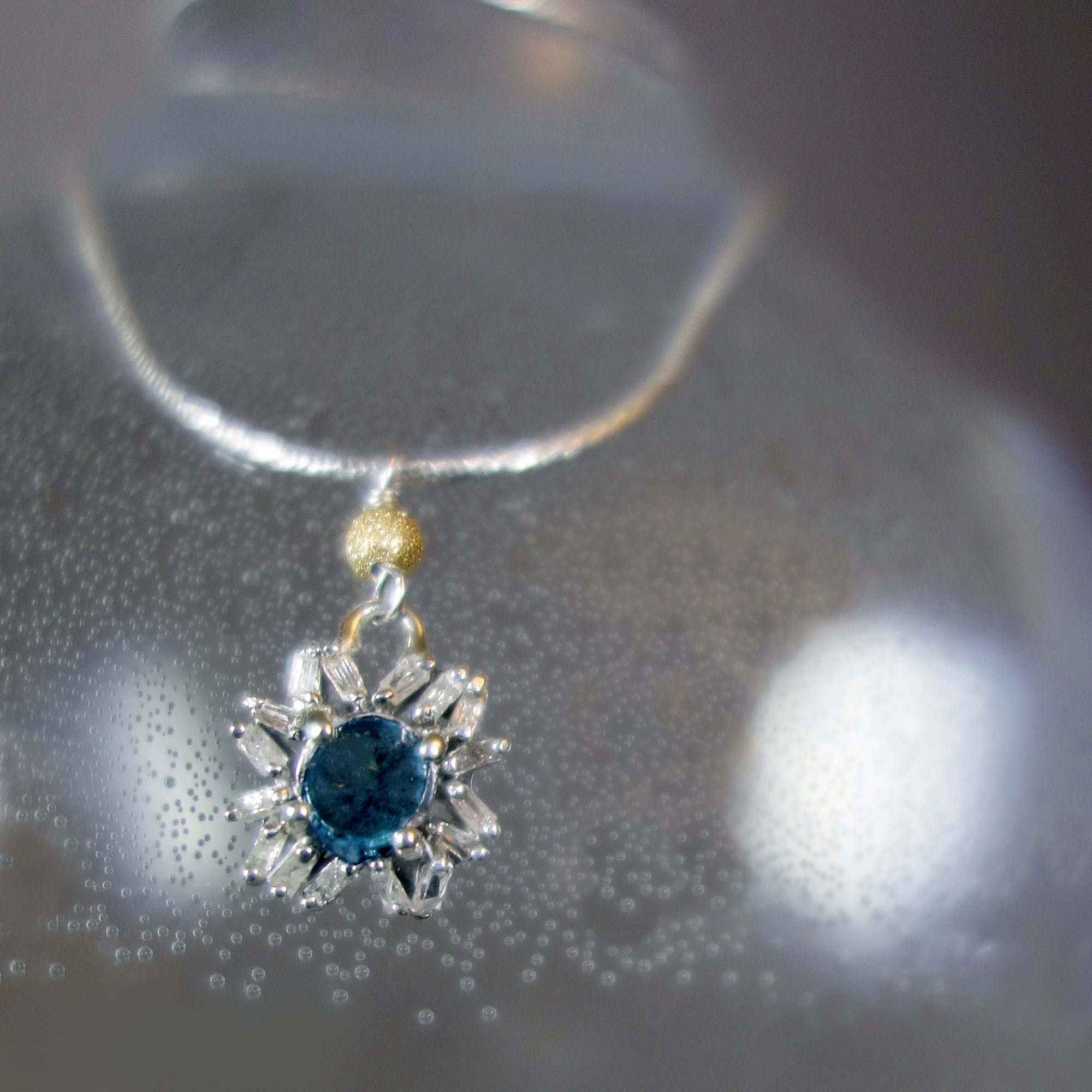 April, Come She Will diamond necklace