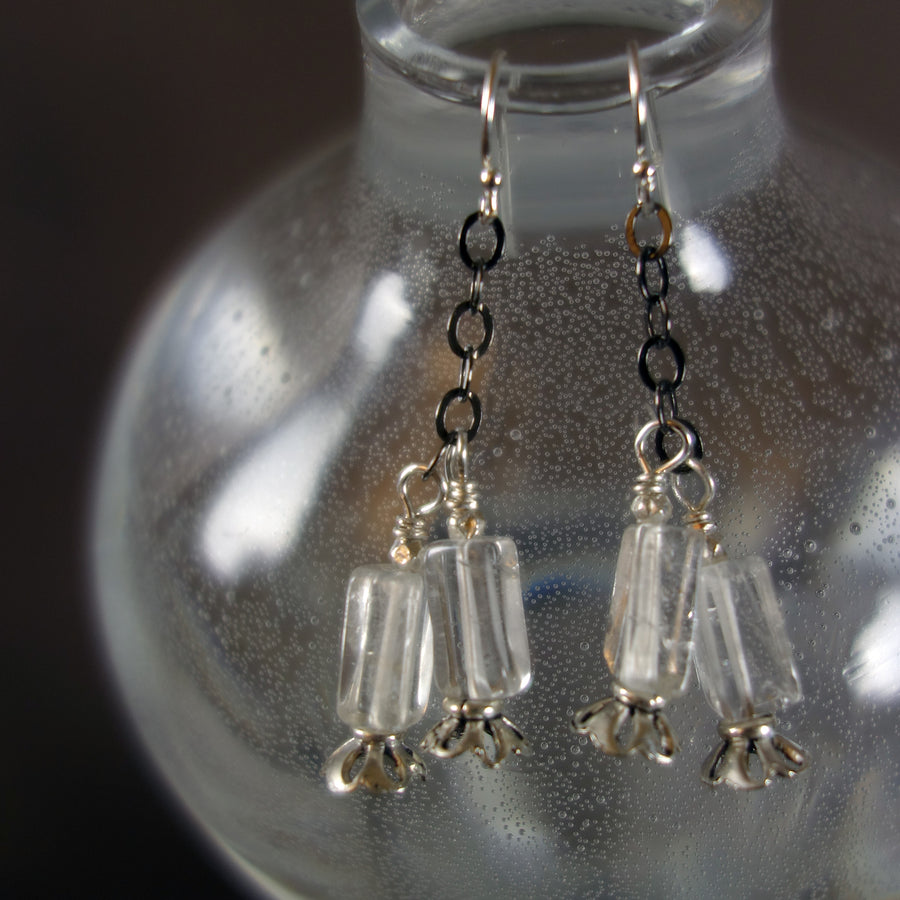 Rock On Crystal Girl earrings