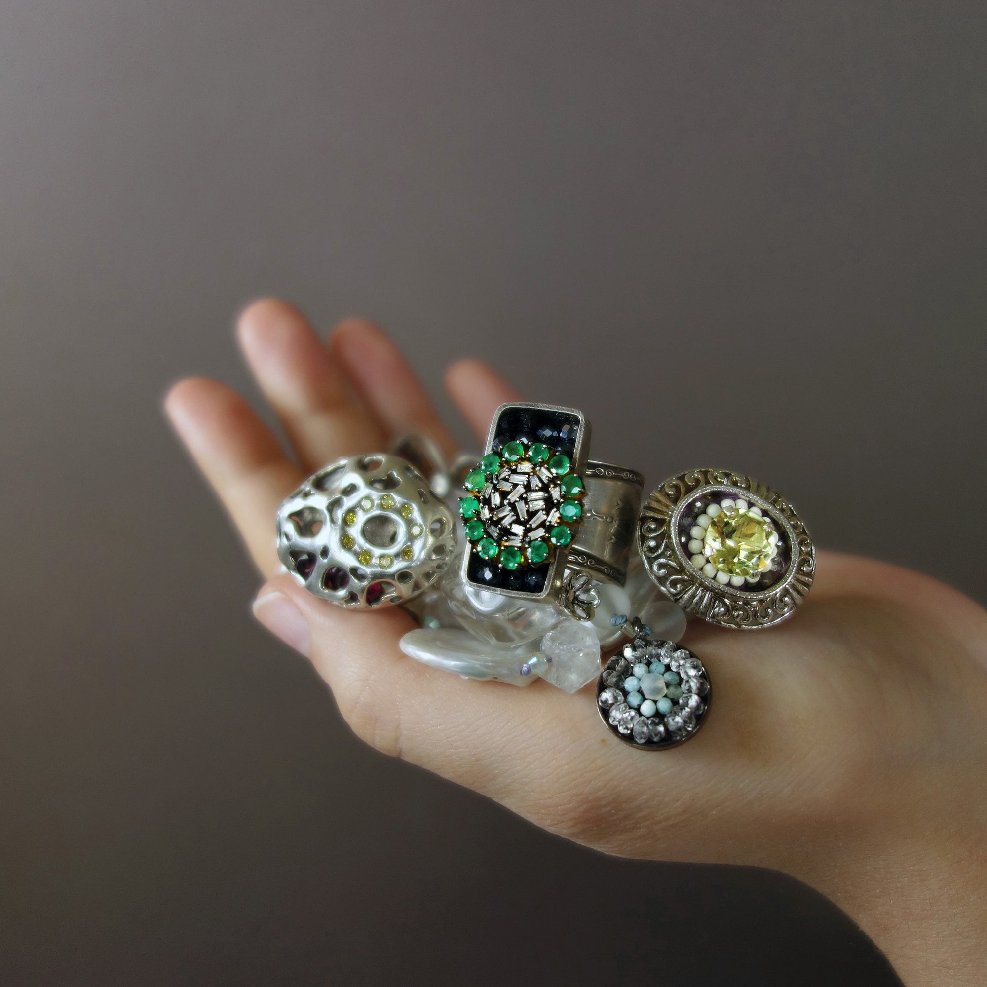 Spoon Me some Diamond, Emerald and Sapphire