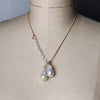 Marvelous Night for a Moondance Pearl wrap necklace