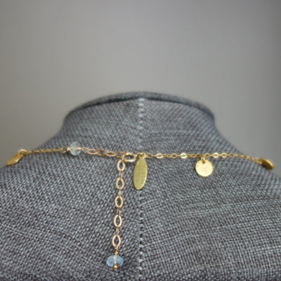 Song Song Blue Topaz necklace