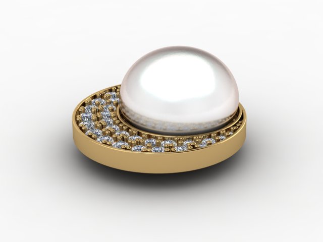 The Gal with the Pearl (and Diamond) Earring