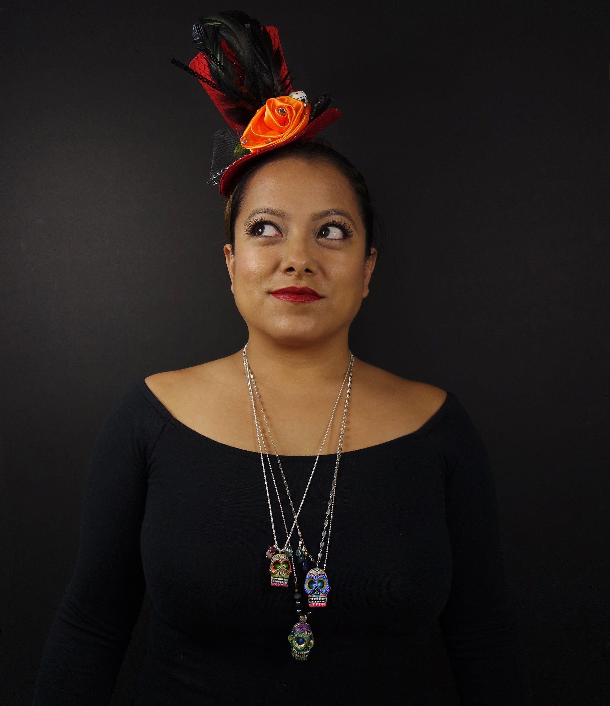 Calavera Colorada necklace