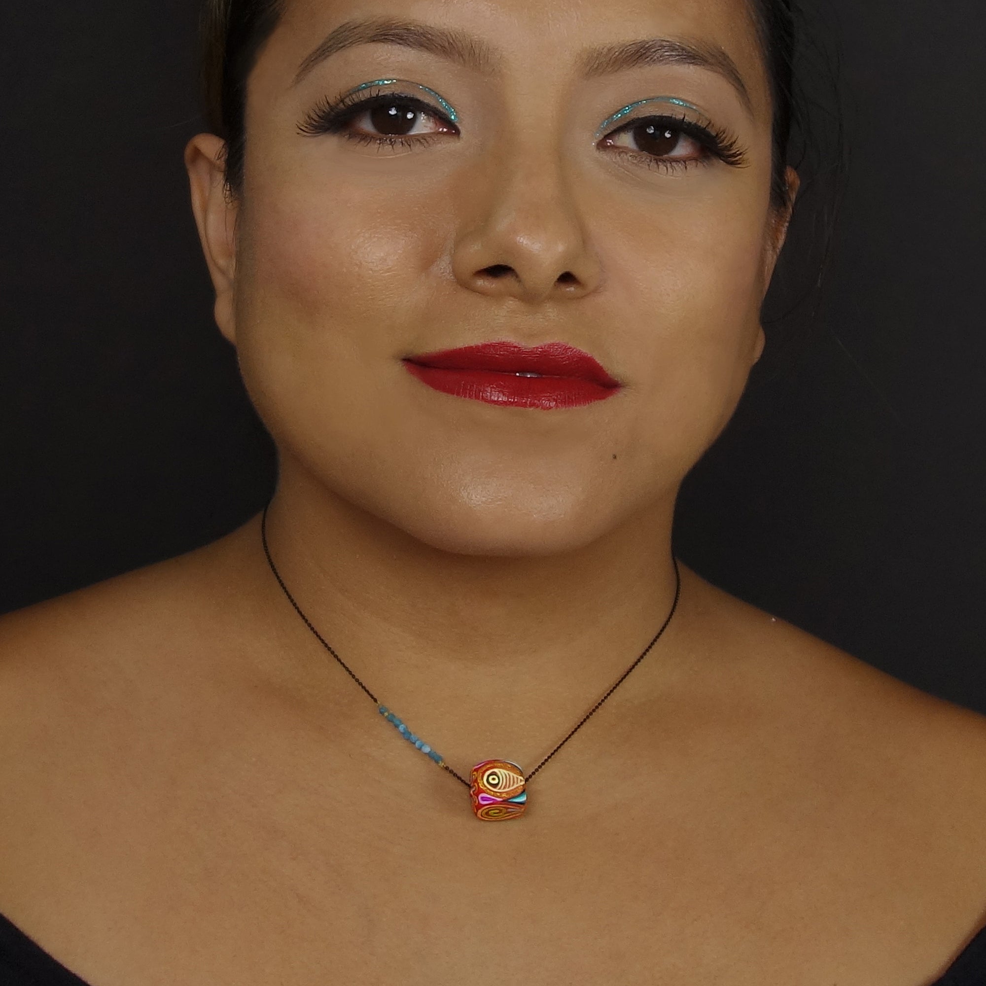 Sencillo + Gems Necklace