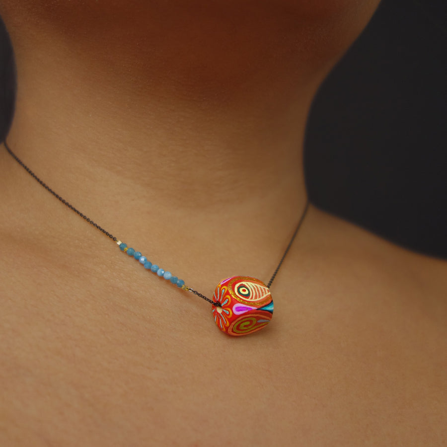 Sencillo + Gems Necklace