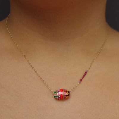 Sencillo + Gems Necklace